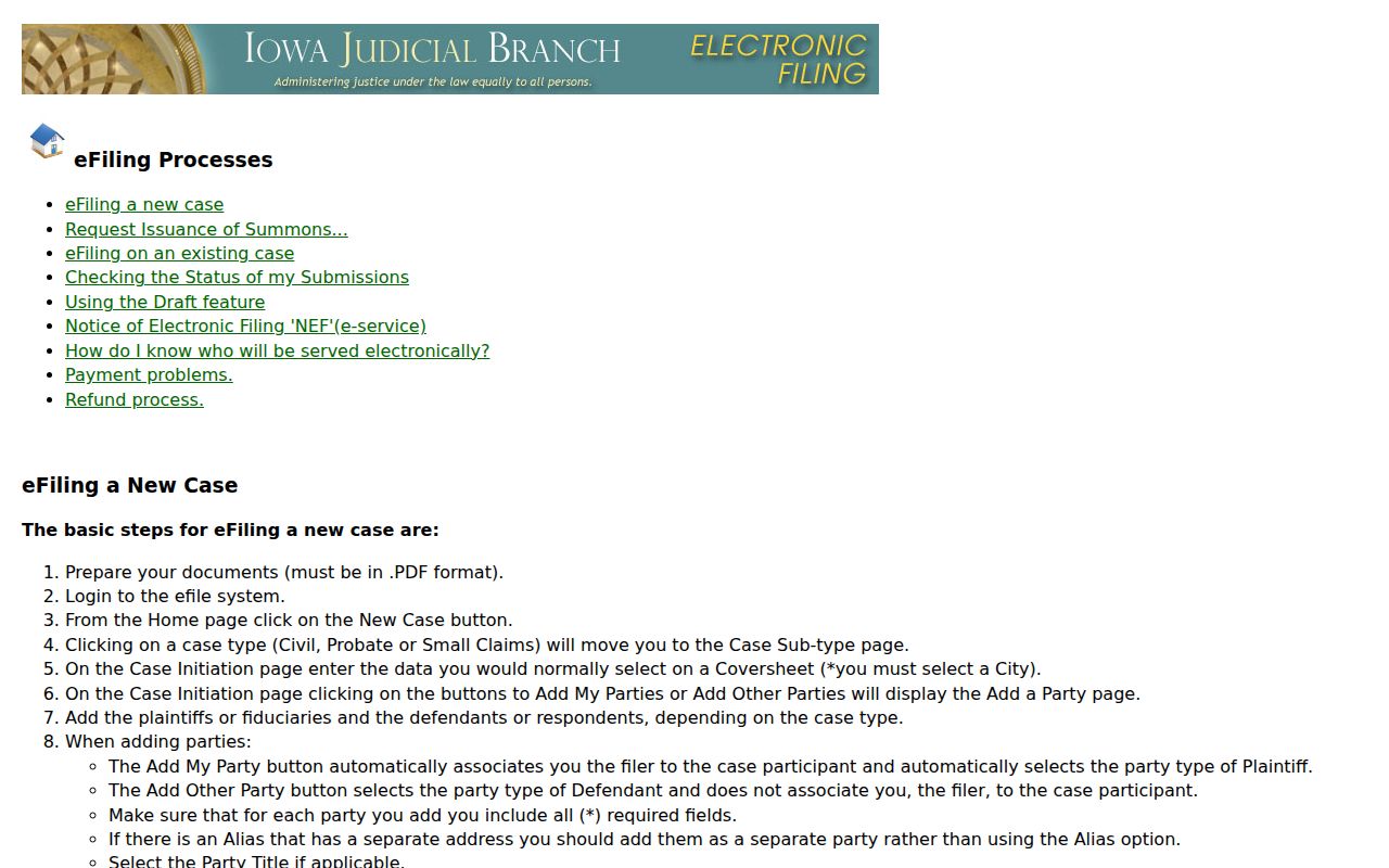 Official filing process behind Izard County civil court docket entries