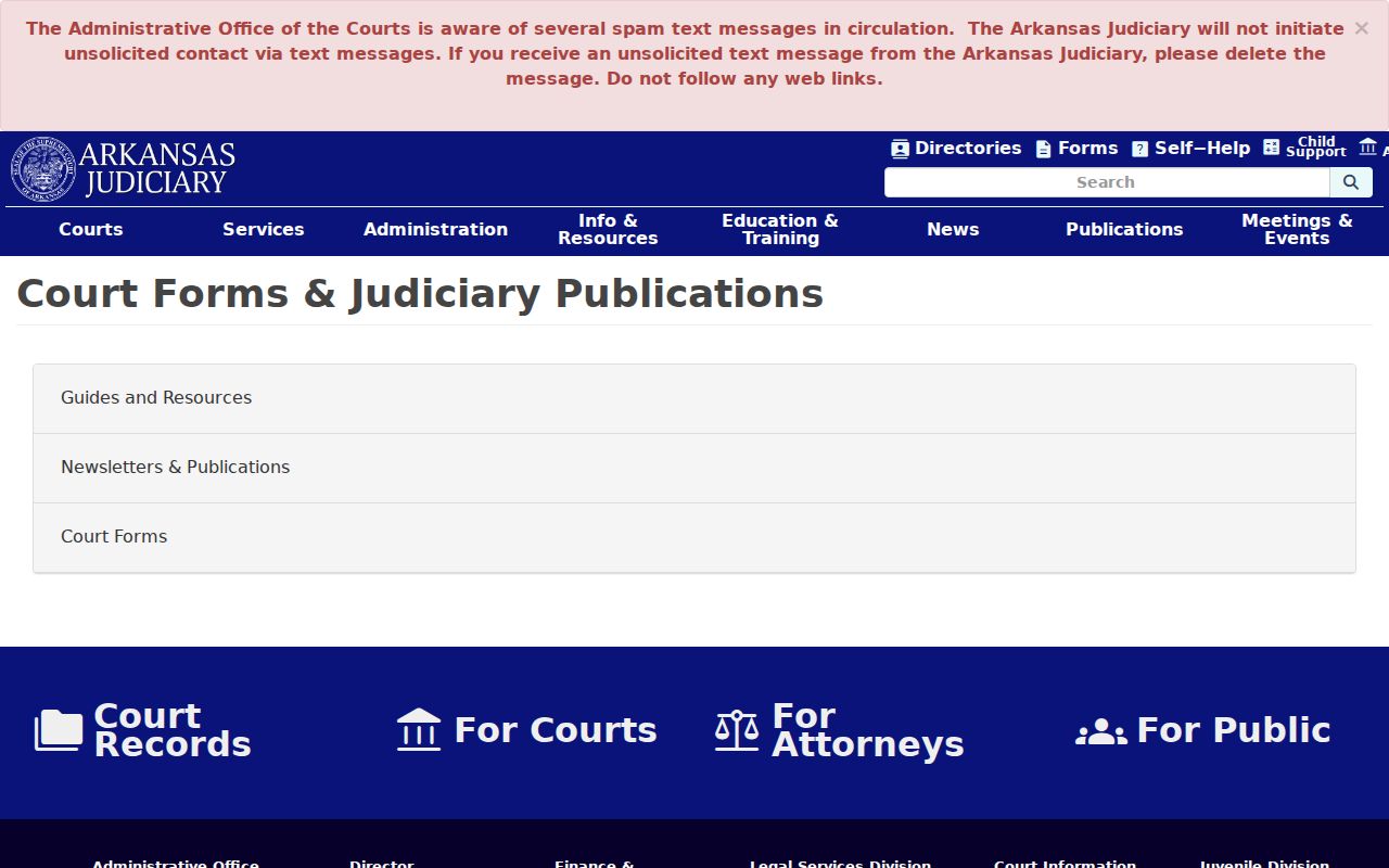 Izard County court records Arkansas forms and publications page